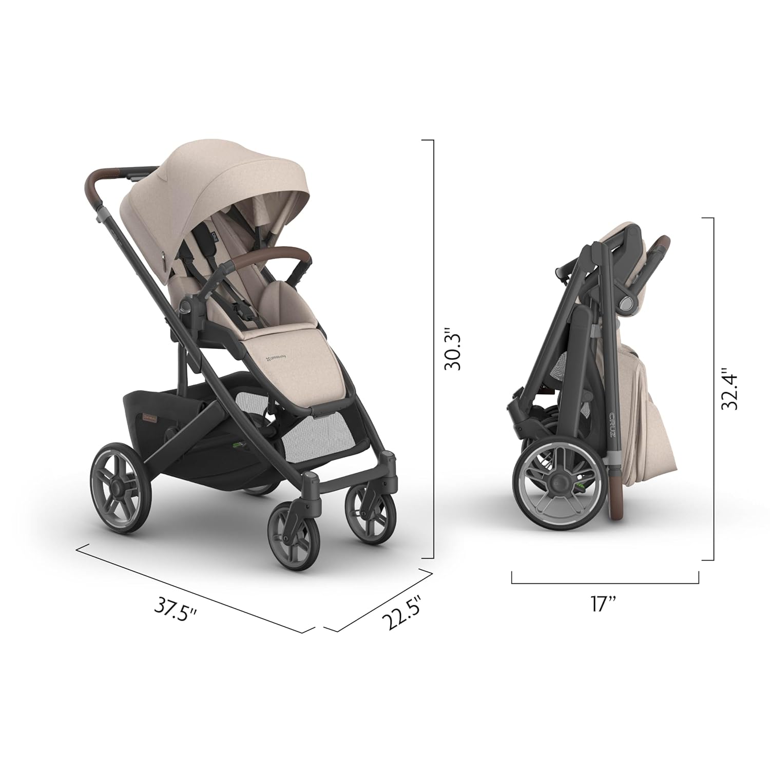 Cruz V3 vs. Vista V3: Which UPPAbaby Chassis Is Worth the $100 Difference